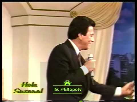 Palito Ortega en “Hola Susana”. Canal 9