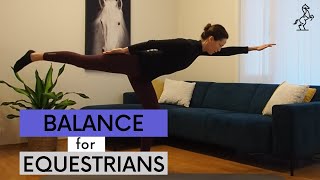 Workout for Equestrians | How to Improve Balance in the Saddle