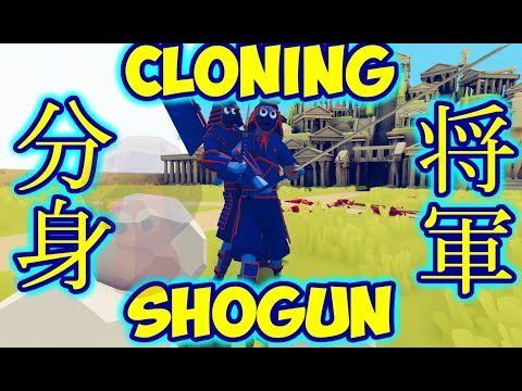 Cloning Shogun vs Every Unit + Bobnus - TABS MODS Unit Possession Update