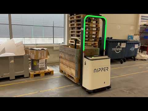Der neue Nipper AGV V4 - jetzt bei mR MOBILE ROBOTS