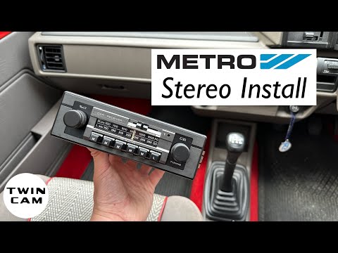 Fitting a New Stereo to my Austin Metro
