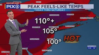 Extreme heat takes over NYC as temperatures reach 100 degrees