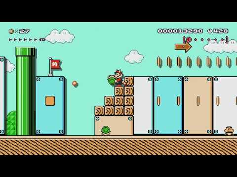 SMB3 Re-Imagined Teaser for SMM2 by agvaldes88 - Super Mario Maker - No Commentary 1bq