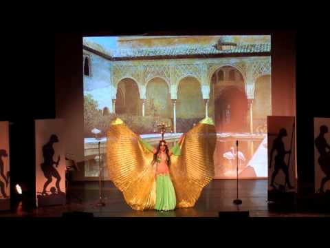 YASMINE LAHLOU -Chorégraphie   DANSEUSE ORIENTALE-BANDOL COMPASSION 2016 03 18