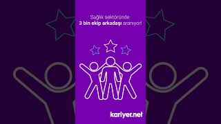 📣Sağlık sektöründe 3 binden fazla iş ilanı Kariyer.net’te seni bekliyo