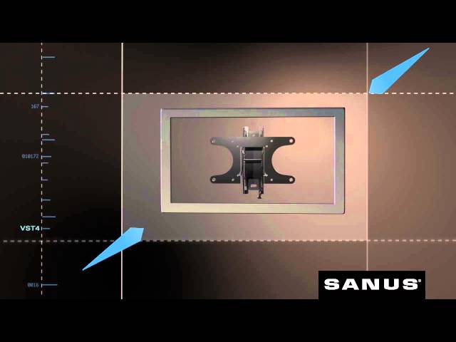 Video teaser per Features and Benefits of Your SANUS VST4 TV Mount