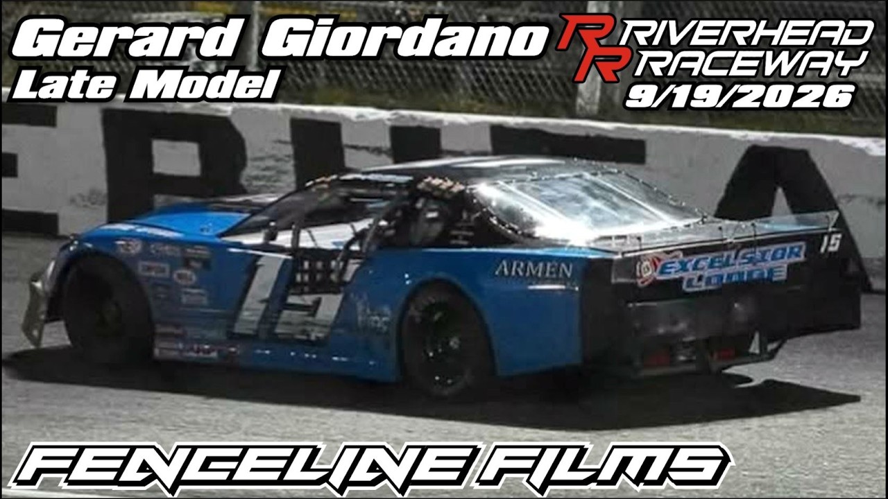 Gerard Giordano at Riverhead Raceway