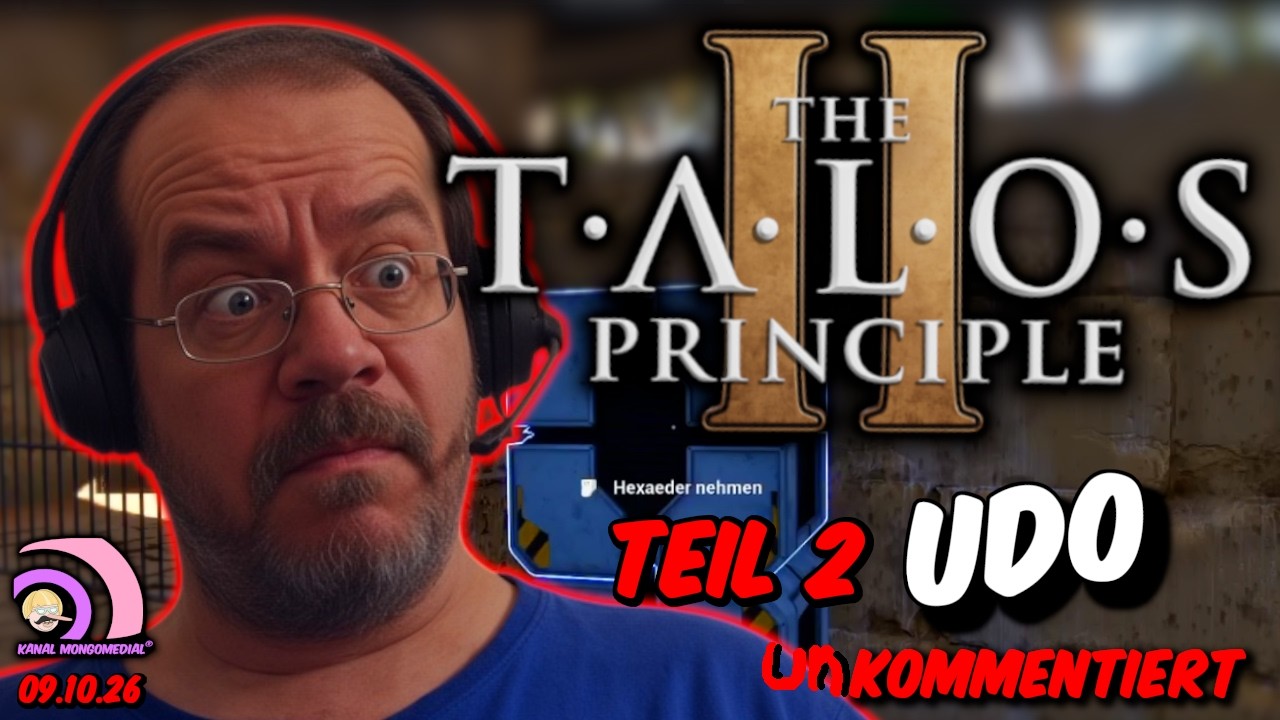 UDO und Gaming zum Einschlafen. Talos Principle Teil 2 nach dem Rage! 09.10.26 #UdoUltras