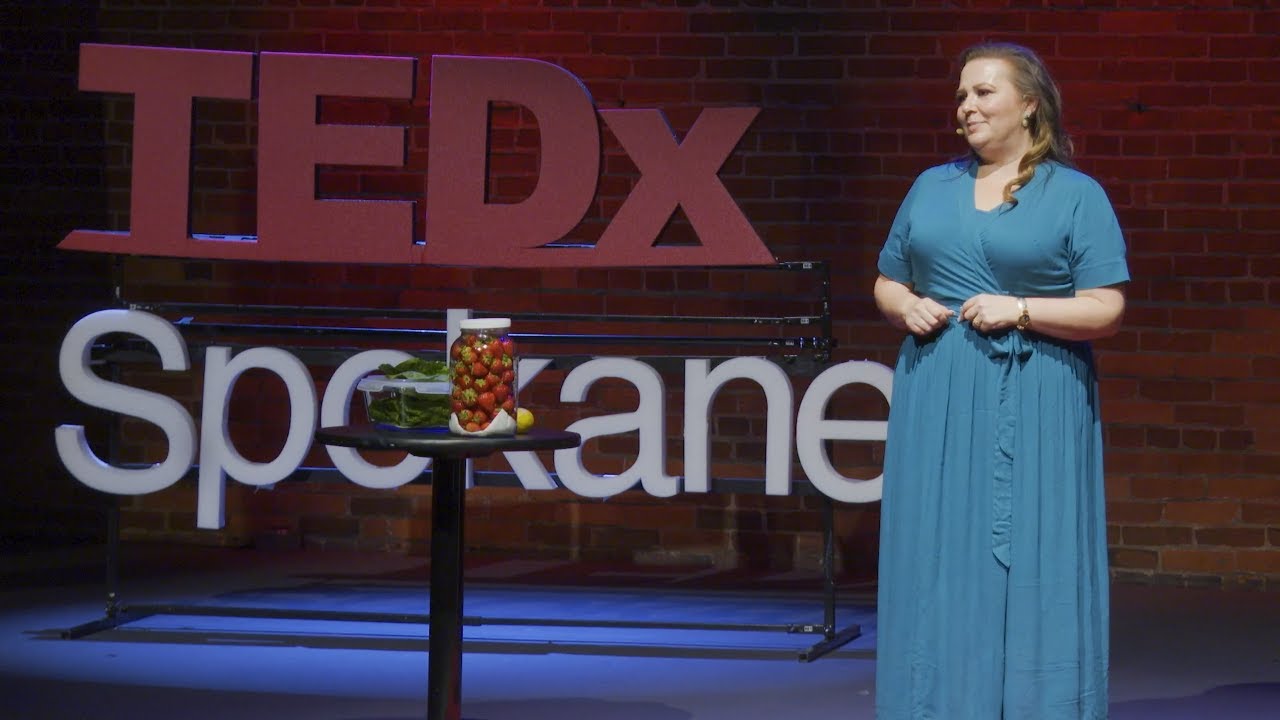 Amy Cross on stage
