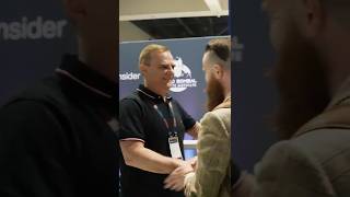 I crashed David Bombal's booth at Cisco Live