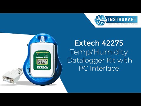 Temperature/Humidity Datalogger Kit with PC Interface