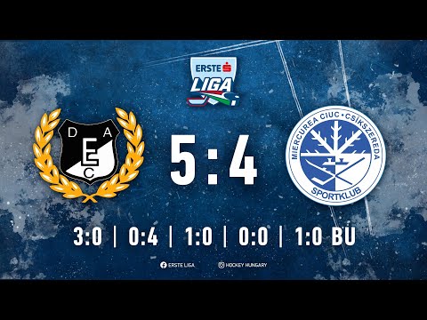 Gólösszefoglaló - EL 197 - DEAC - Sport Club Csíkszereda 5:4 20220131