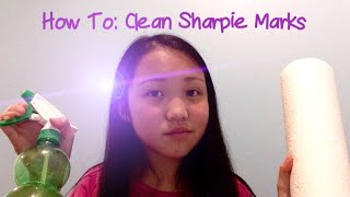 How To: Clean Sharpie Stains