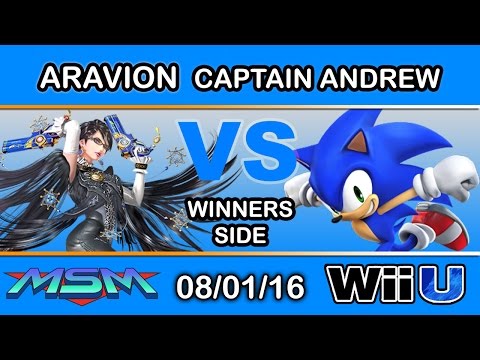 MSM 60 - MMG | Aravion (Bayonetta) Vs. LH | Captain Andrew (Sonic) Winners Side - Smash Wii U