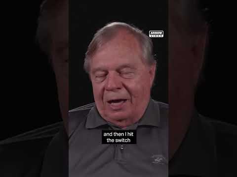 His helmet melted to his costume during this fire stunt!