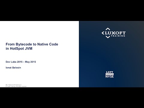 Dev Labs 2015. From Bytecode to Native Code in HotSpot JVM