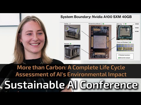 More than Carbon: A Complete Life Cycle Assessment of AI's Environmental Impact | Sophia Falk