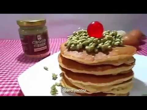 Pancake with Choco Crust Denu Cokelat