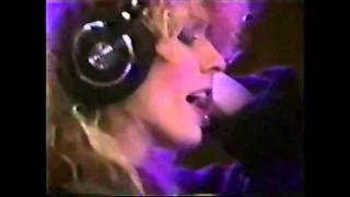 Nancy in the studio These Dreams &#39;85