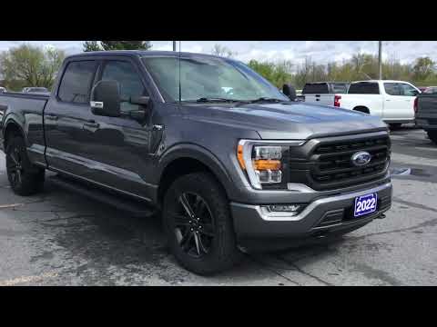 2022 Ford F-150 in Gray for sale at Seaway Chevrolet Buick GMC Ltd in Cornwall, ON