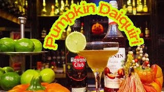 PUMPKIN DAIQUIRI HALLOWEEN COCKTAIL Recipe