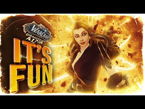 THAT BAD?! Fire Mage Gameplay in Dragonflight Alpha