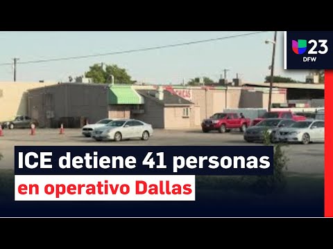 Redada de ICE a club nocturno en Dallas termina con 41 personas detenidas