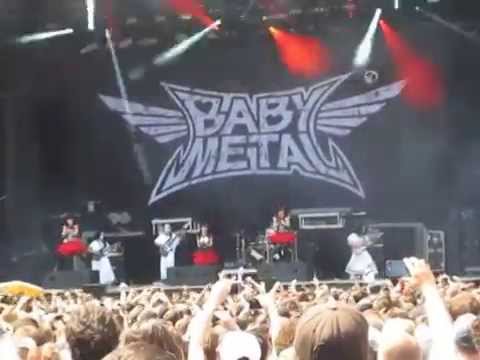 Baby Metal at Heavy Montreal 2014 at Parc Jean-Drapeau in Montreal, Quebec, Canada August 9