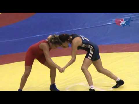 Poland Women Open 59kg Final - Kelsey Campbell (USA) vs Anastasija Grigorjeva (LAT)