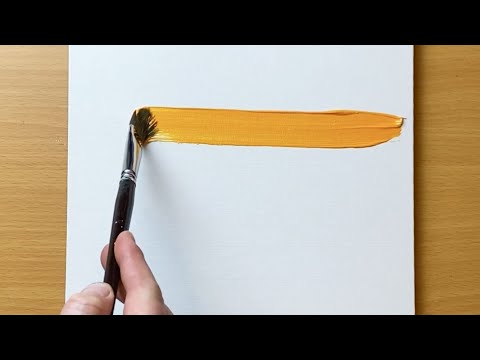 Sunset Acrylic Painting Step by Step