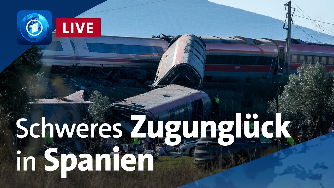 LIVE: Zugunglück in Spanien - mindestens 64 Tote