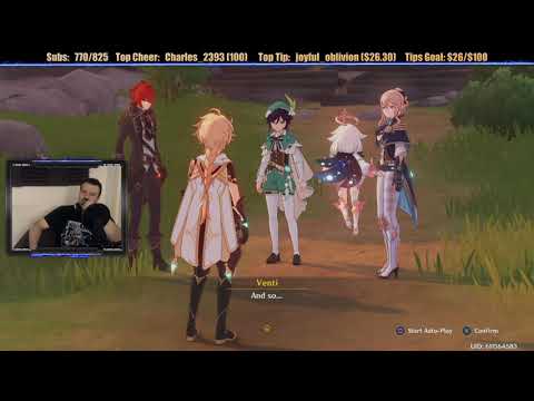 Genshin Impact gameplay pt19 - The Puzzles Around Stormterror's Lair