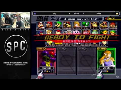 SPC40 Pools - Taj (Samus) vs Steve (Sheik)