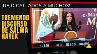 🔴Esto fue lo que pasó… esto fue lo que dijo Salma Hayek desde Palacio Nacional en México