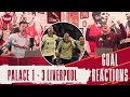VAN DIJK, CHAMBERLAIN & FABINHO SECURE THE WIN! | Crystal Palace 1-3 Liverpool | Goal Reactions