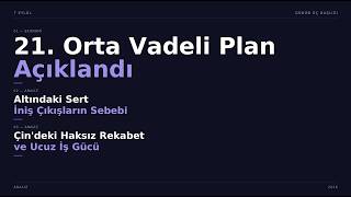21. OVP, Altındaki Sert Dalgalanma ve Çin'in Ucuz İş Gücü | 7 Eylül Se