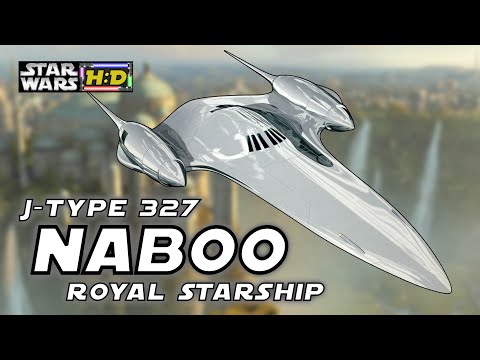 History/Trivia-NABOO ROYAL STARSHIP- J-type 327 Nubian-Queen Amidala |Star Wars Hyperspace Database|