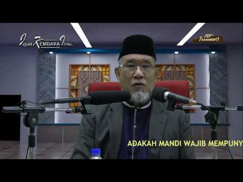ADAKAH MANDI ANGKAT HADAS BESAR ADA TERTIB?  ( DATO Dr. DANIAL ZAINAL ABIDIN ).