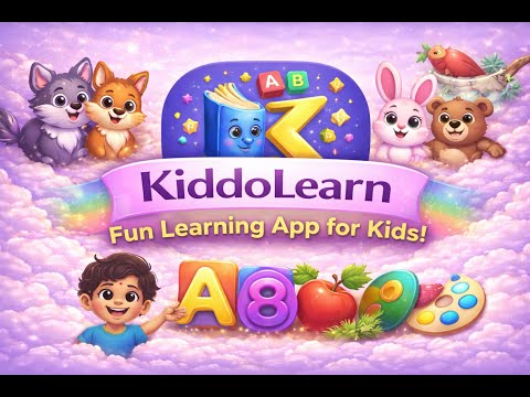 KiddoLearn – Kids Learning App