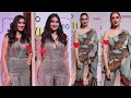 Hot Saiee Manjerkar Aditi Rao Hydari Arrived Today At Grazia Millennia Awards 2023