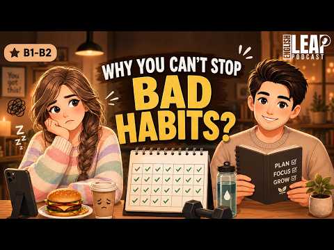 English Podcast for Daily Life English | How to Break Bad Habits | Learn English Fast