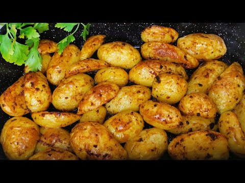New potatoes from the oven - fluffy soft, perfect taste