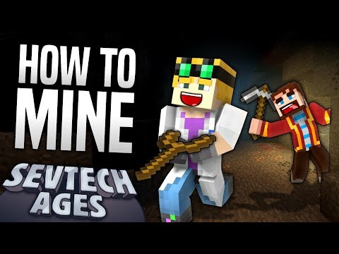 Minecraft - HOW TO MINE - SevTech Ages #32
