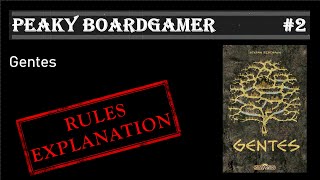 Gentes - How to play Video - Επεξήγηση κανόνων του παιχνιδιού στα Ελληνικά