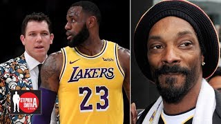 Snoop Dogg: Luke Walton is too young to coach LeBron  | Stephen A. Smith Show