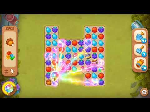 Gardenscapes level 13431 Gameplay #Bubunka