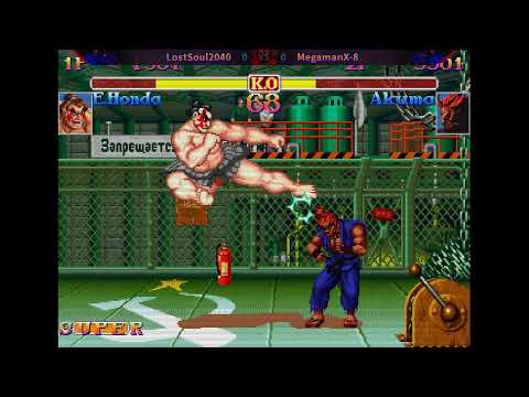 Monday Night Turbo - MegamanX [Akuma] vs. LostSoul2040 [Honda] FT2 - SSF2T: New Legacy v0.5