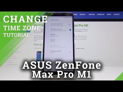 DATE & TIME in ASUS ZenFone Max Pro M1 - Time Settings