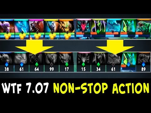 WTF this game — 7.07 non-stop action Newbee vs VG