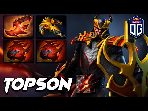 OG.Topson Dragon Knight - Dota 2 Pro Gameplay [Watch & Learn]